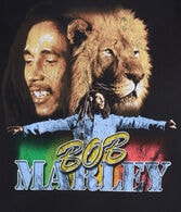 Bob Marley Lion Relaxed Graphic Tee