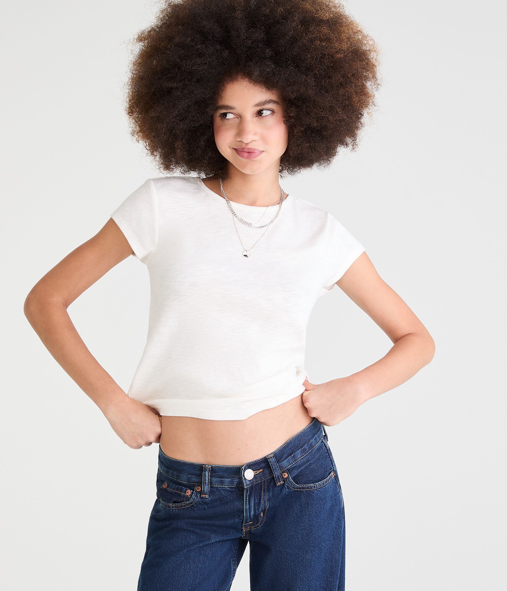 Seriously Soft Slub Jersey Crew Tee