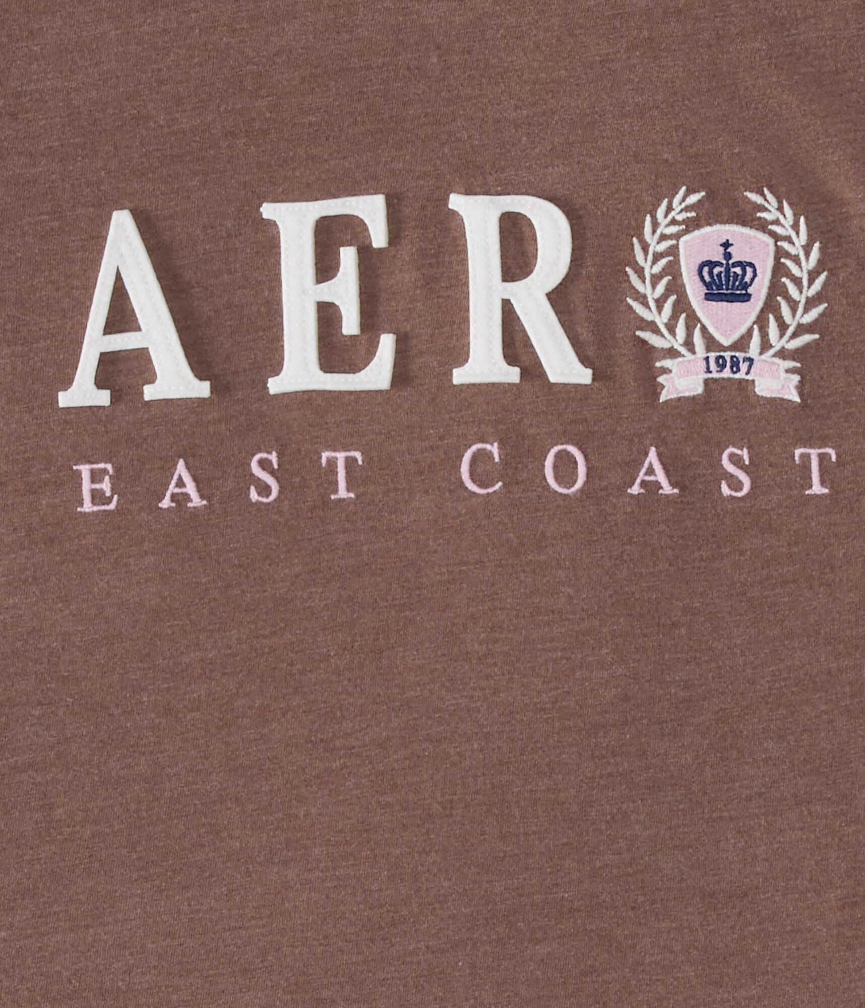 Aero East Coast Crest Appliqu&eacute; Graphic Tee