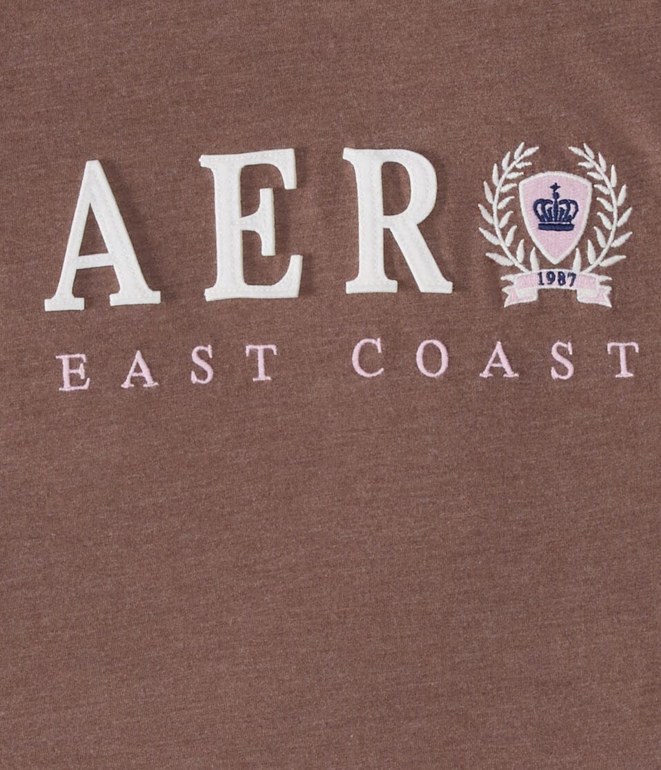 Aero East Coast Crest Appliqué Graphic Tee