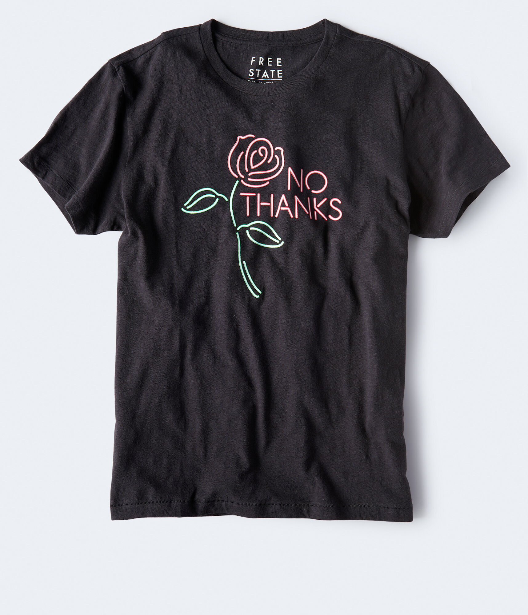 Free State No Thanks Rose Graphic Tee