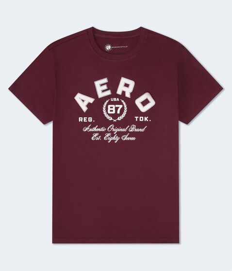 Aero 87 Flocked Graphic Tee Aero 87 Flocked Graphic Tee