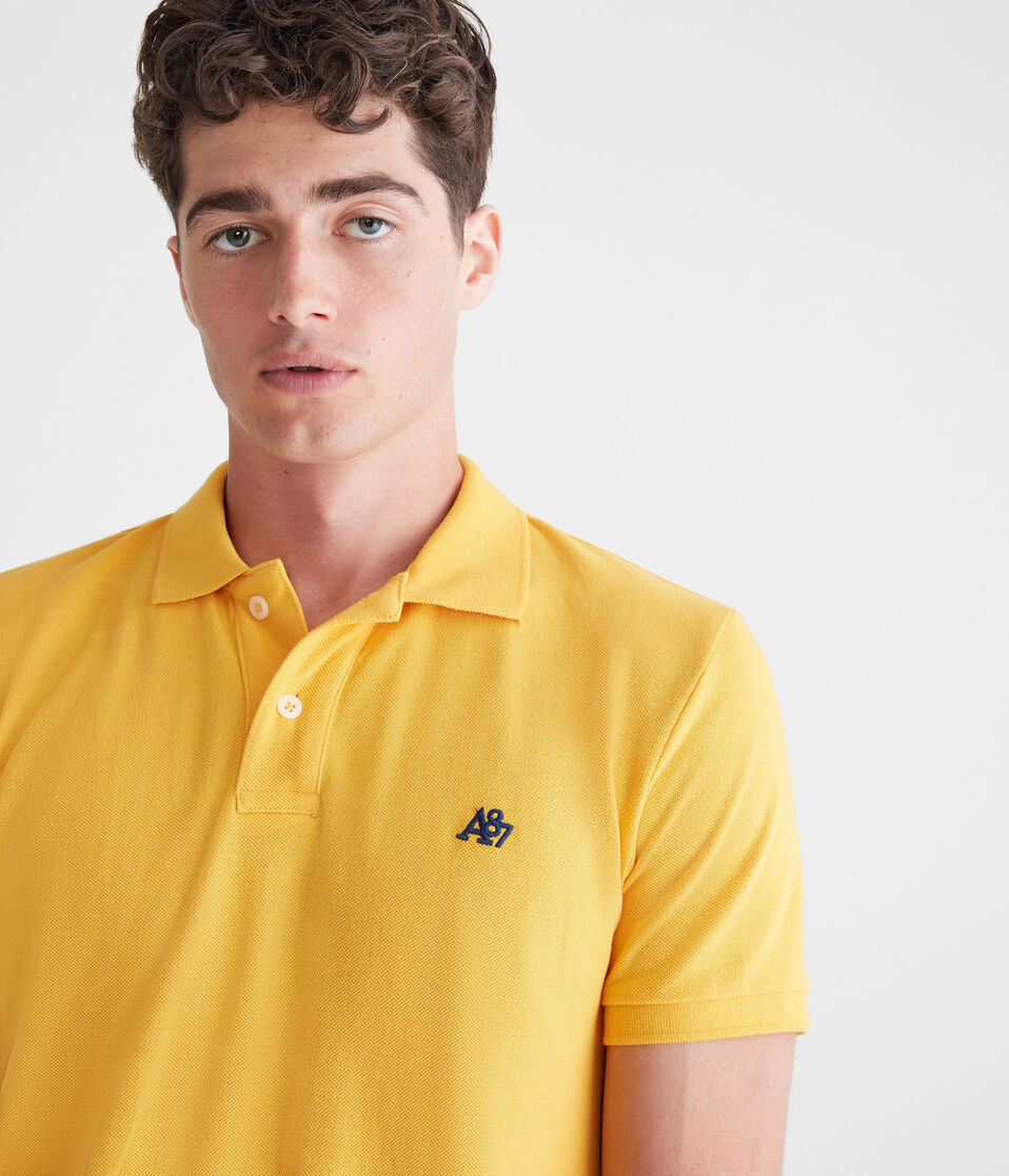 Eco A87 Logo Piqué Polo