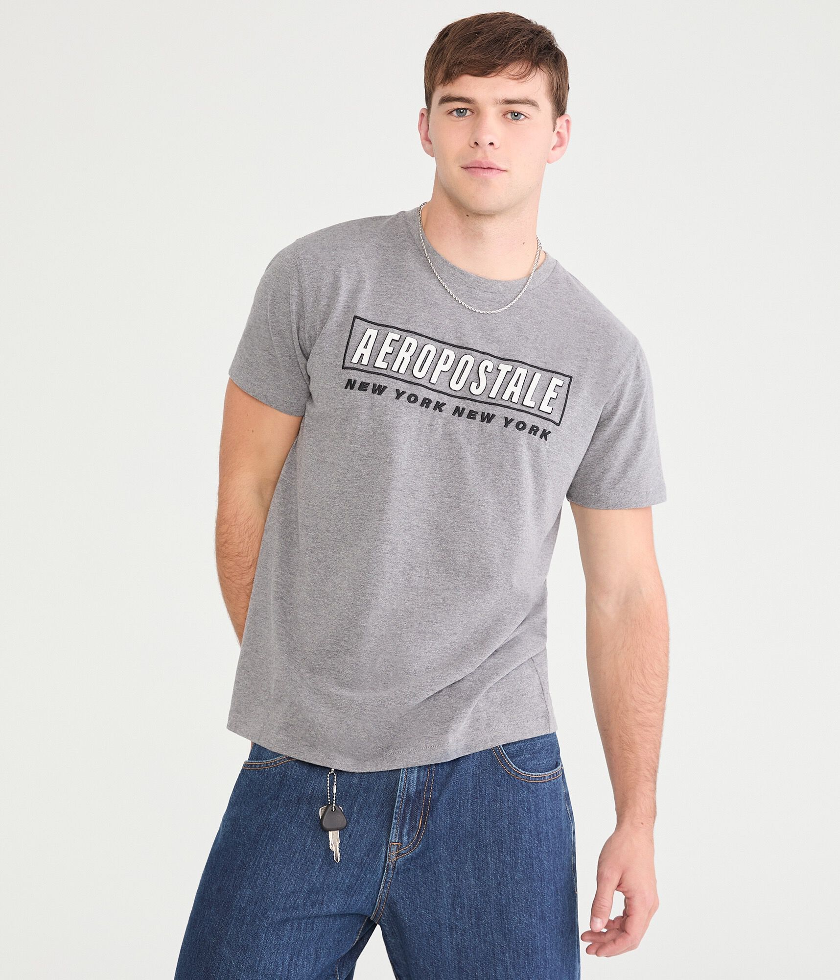 Aeropostale New York Appliqu&eacute; Graphic Tee