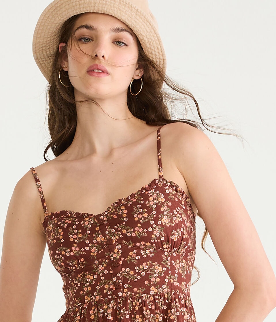 Floral Sweetheart Bustier Fit & Flare Dress Floral Sweetheart Bustier Fit & Flare Dress