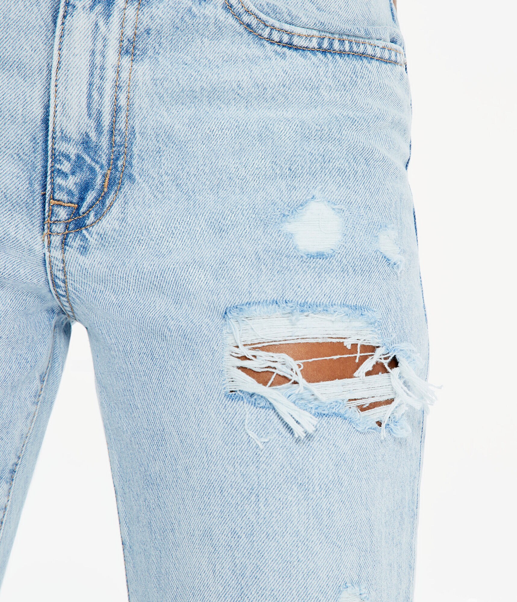 Low-Rise Boyfriend Flare Jean