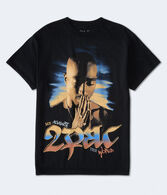 Tupac Me Against The World Oversized Graphic Tee