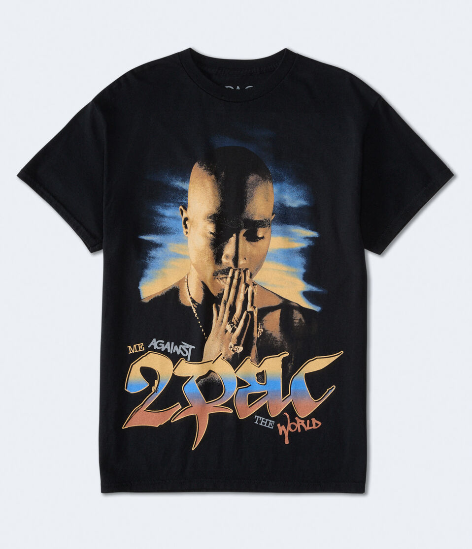 Tupac Me Against The World Oversized Graphic Tee