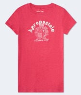Aeropostale Leisure Club Appliqué Graphic Tee