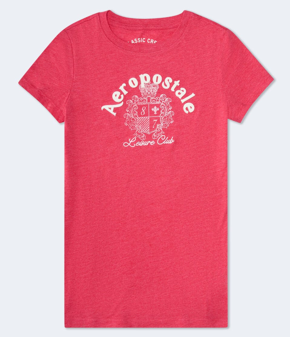 Aeropostale Leisure Club Appliqué Graphic Tee