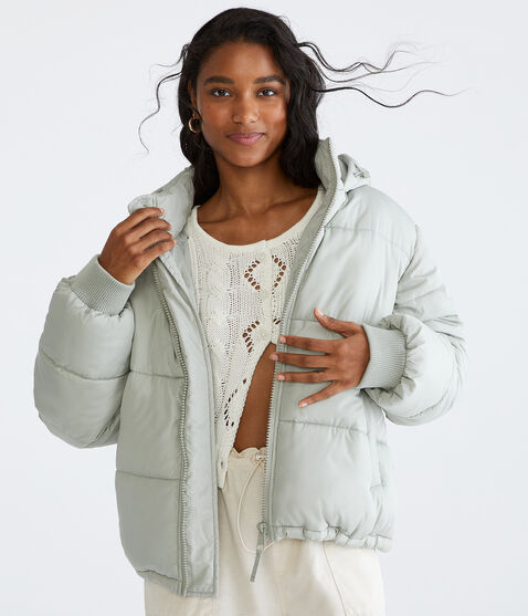 Midweight Hooded Puffer Jacket