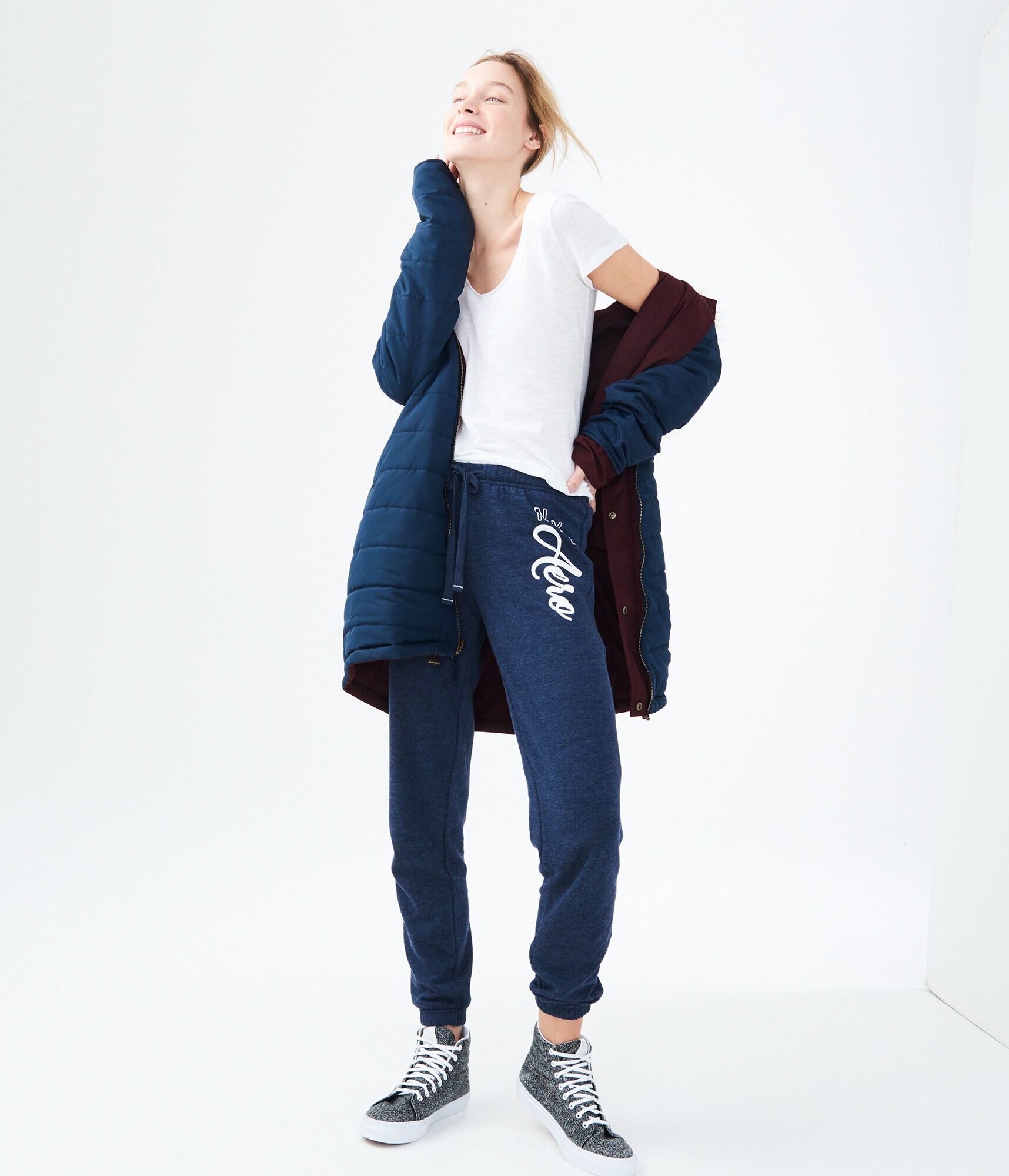 Final Sale -NYC Aero Script Classic Cinch Sweatpants