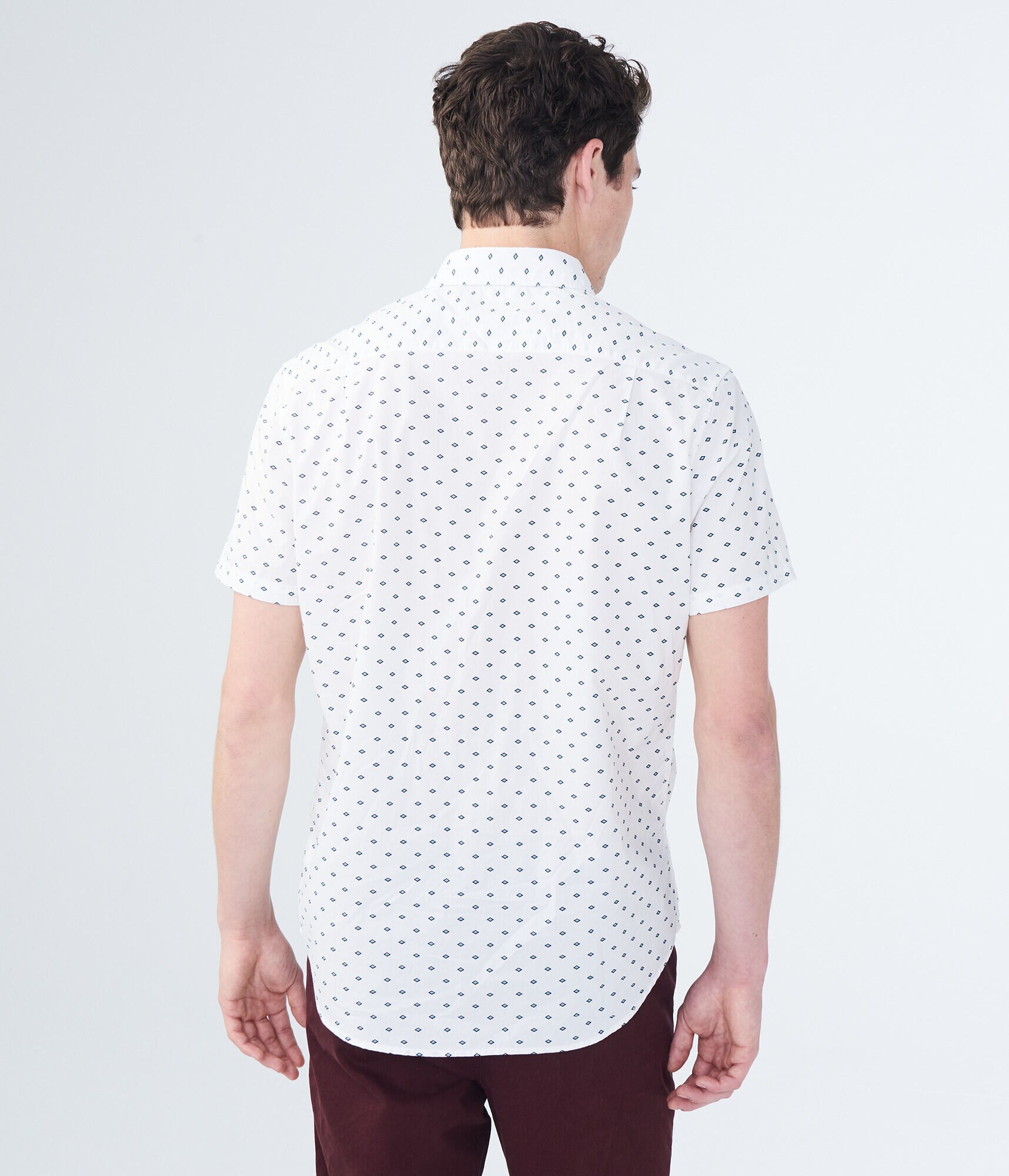 Geo Print Woven Shirt