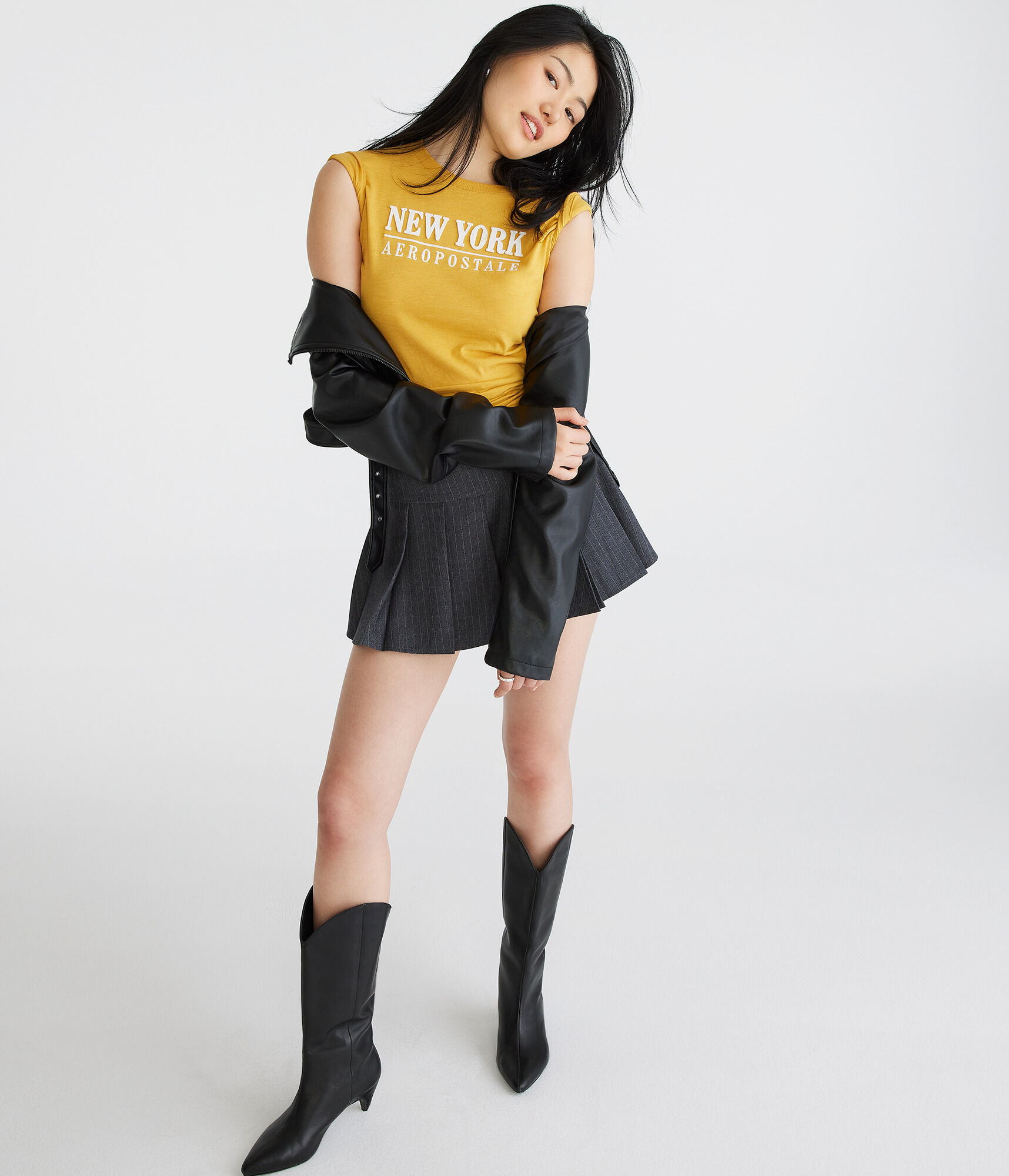 Aeropostale New York Appliqu&eacute; Graphic Tee