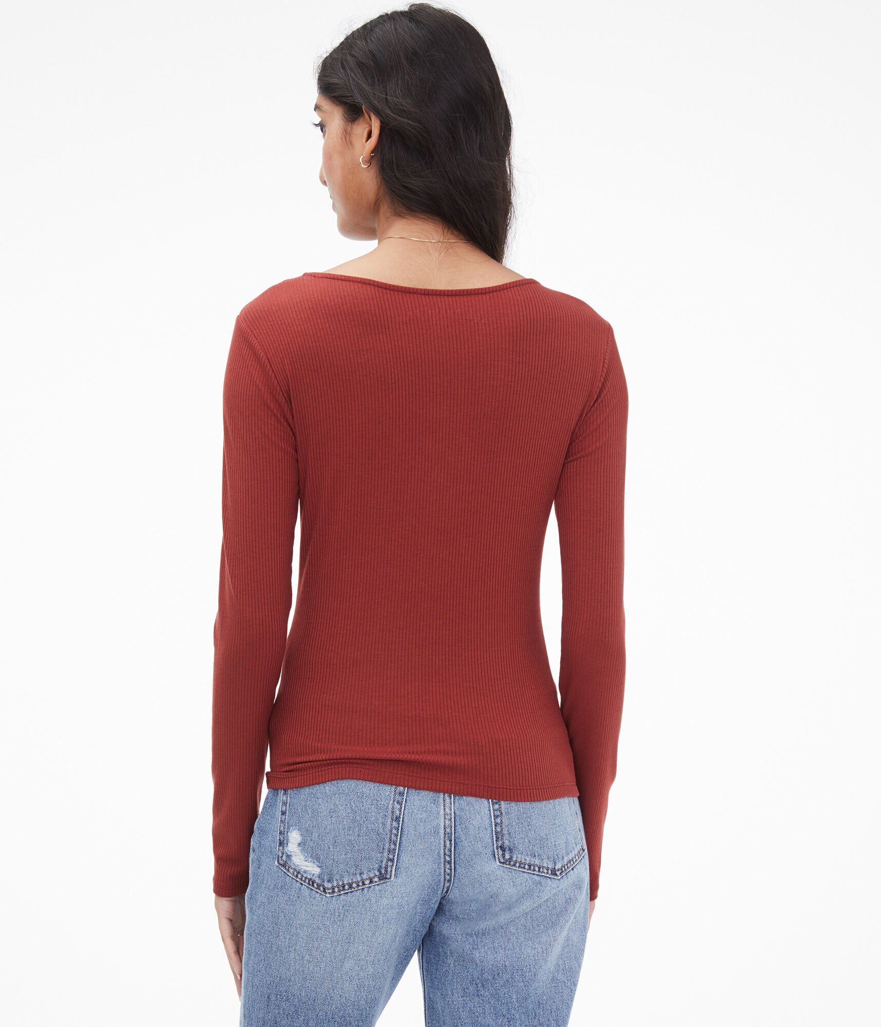 Long Sleeve Seriously Soft Strappy Bodycon Top