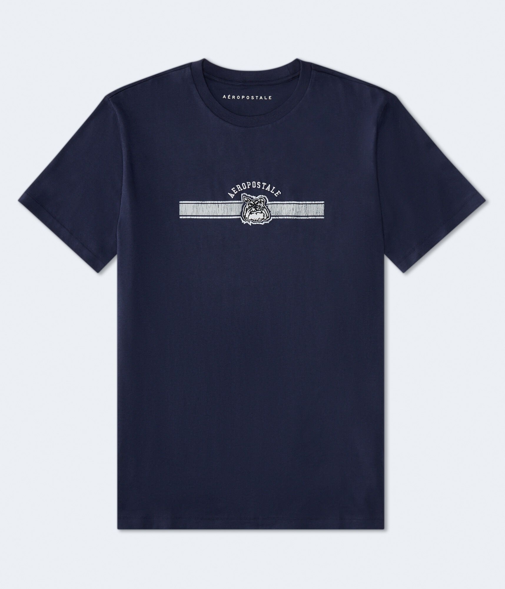 Aeropostale Bulldog Appliqu&eacute; Graphic Tee