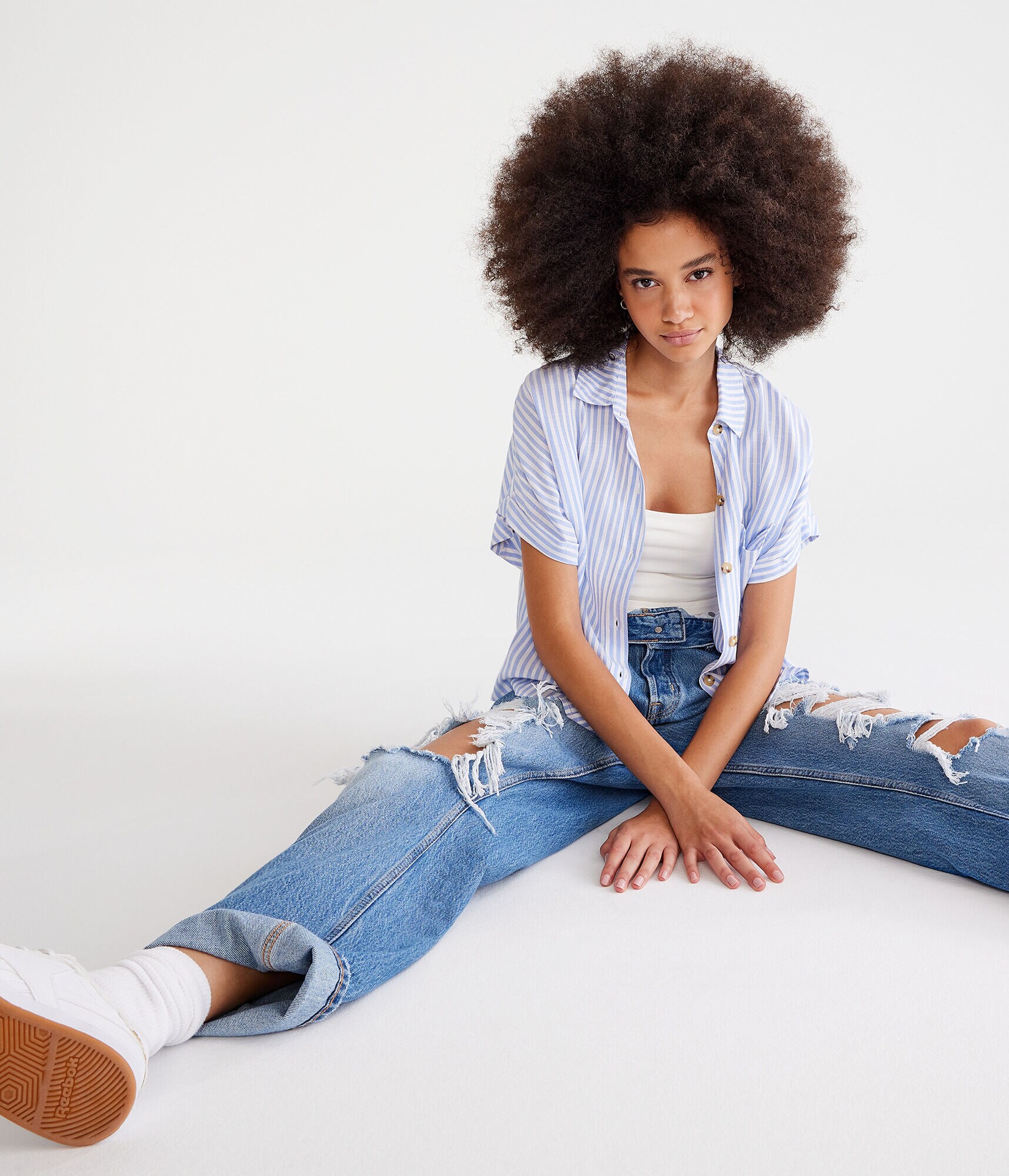 Vertical Stripe Shirt