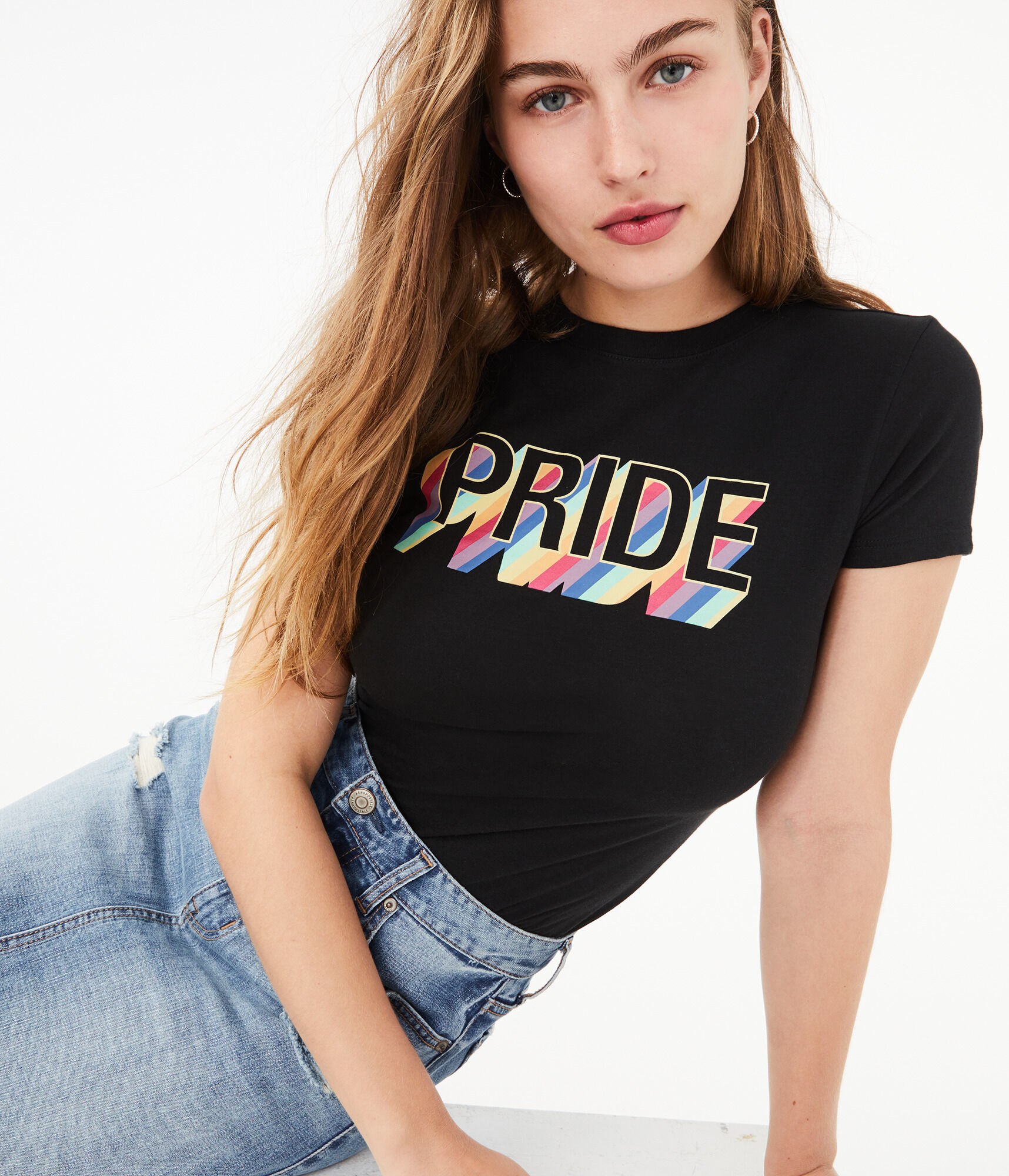 Free State Rainbow Pride Graphic Tee