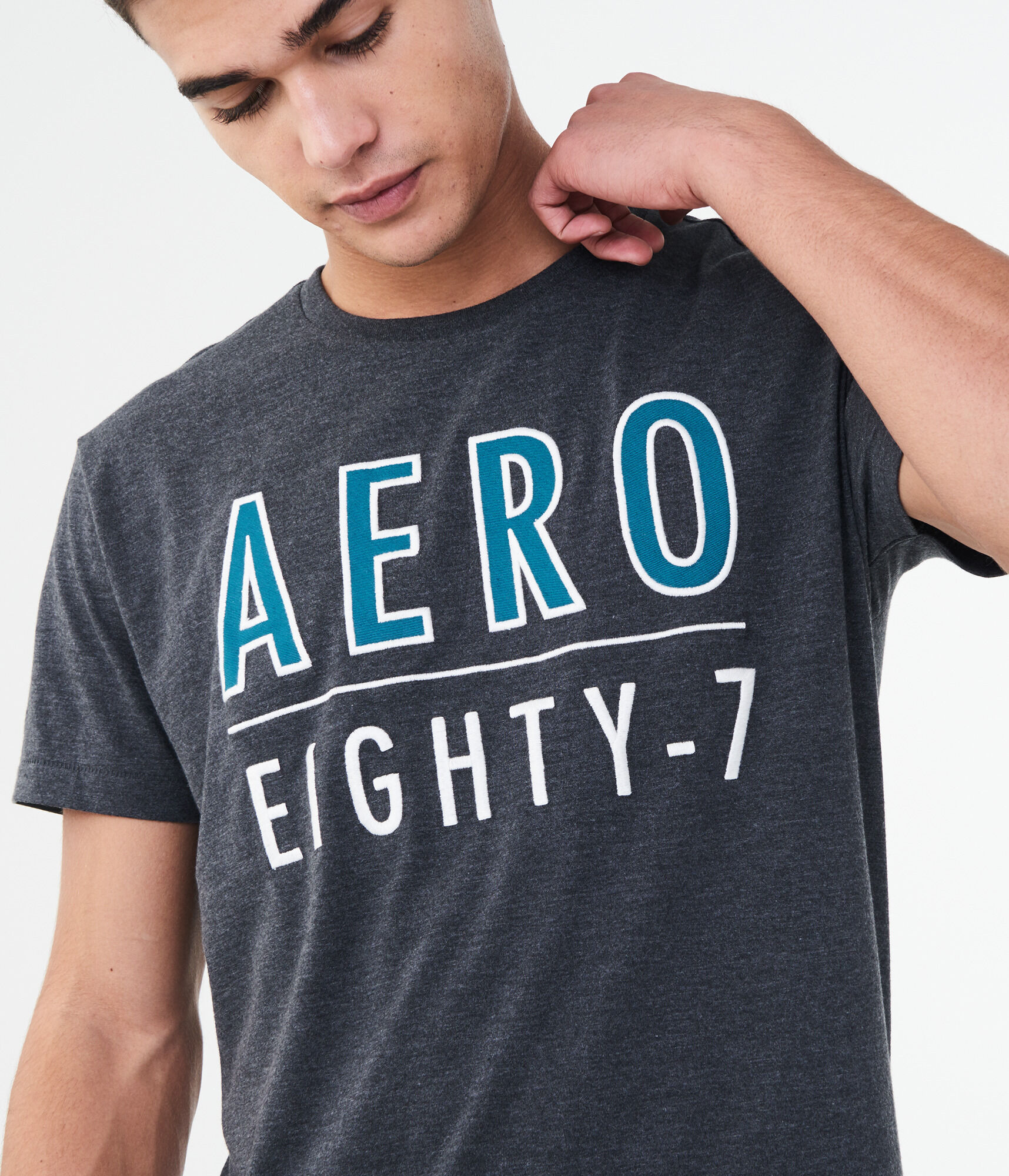 Aero Eighty-7 Logo Graphic Tee
