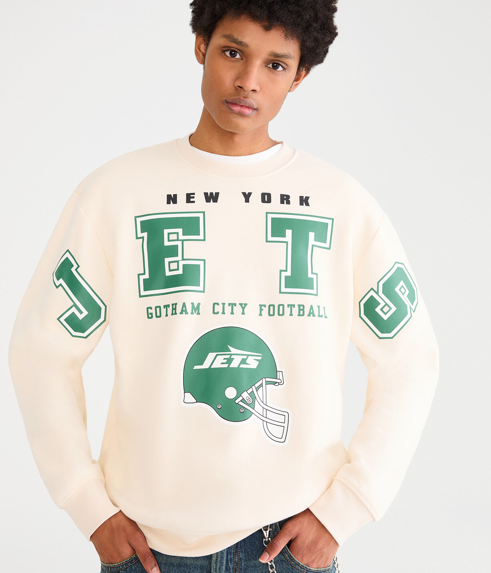 New York Jets Crew Sweatshirt
