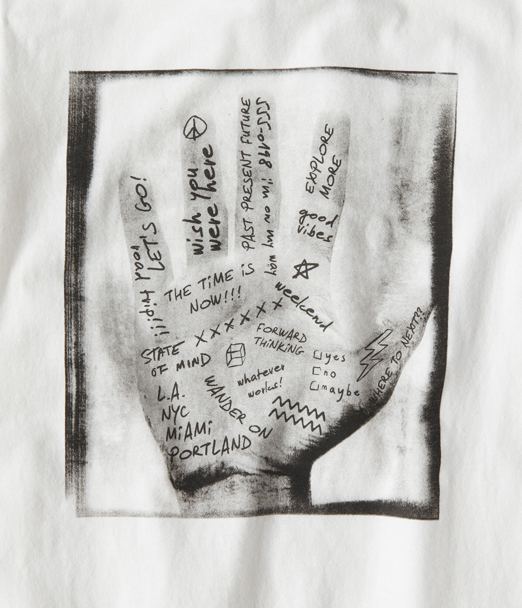 Palm Of Your Hand Graphic Tee