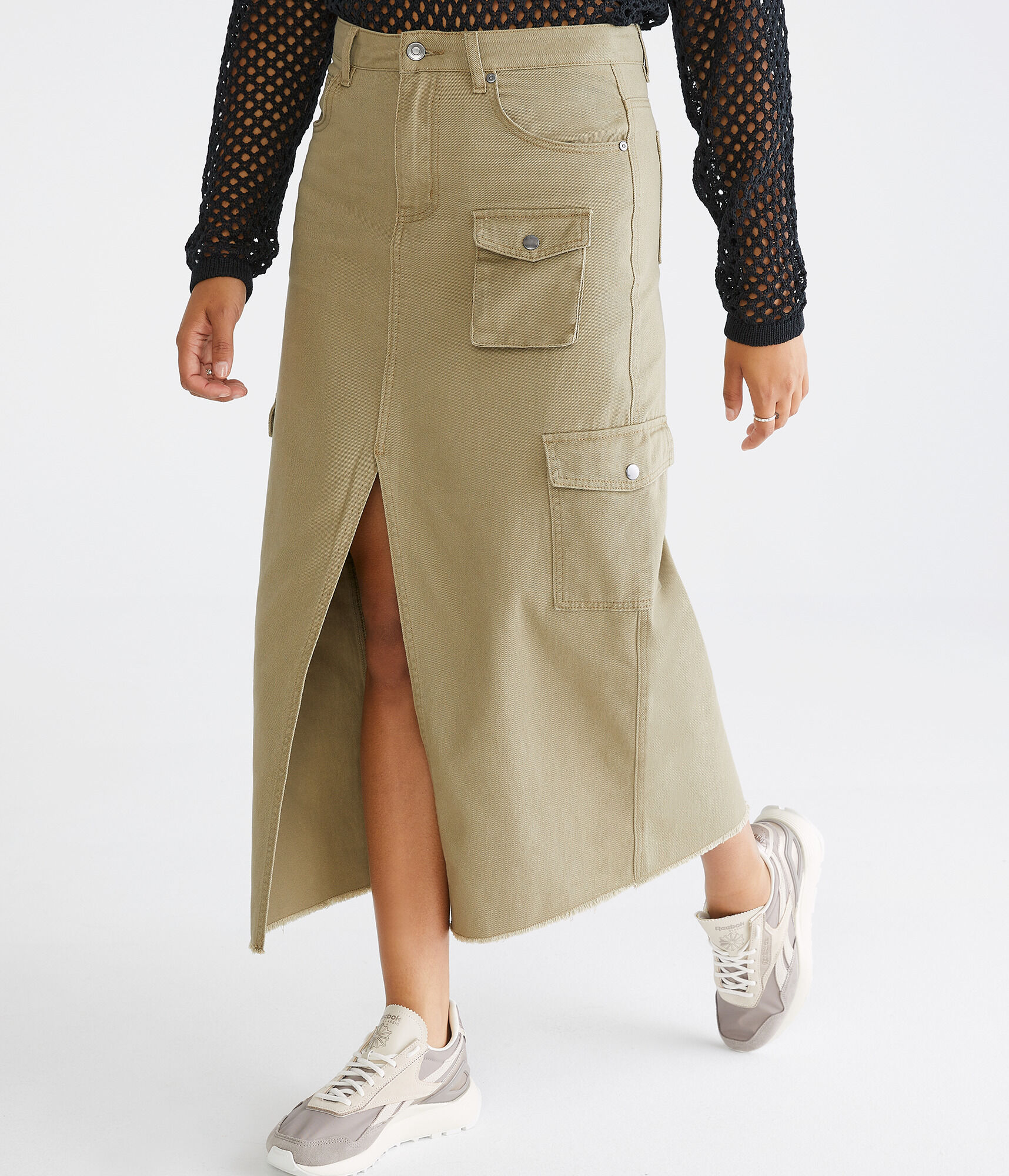 Cargo Maxi Skirt