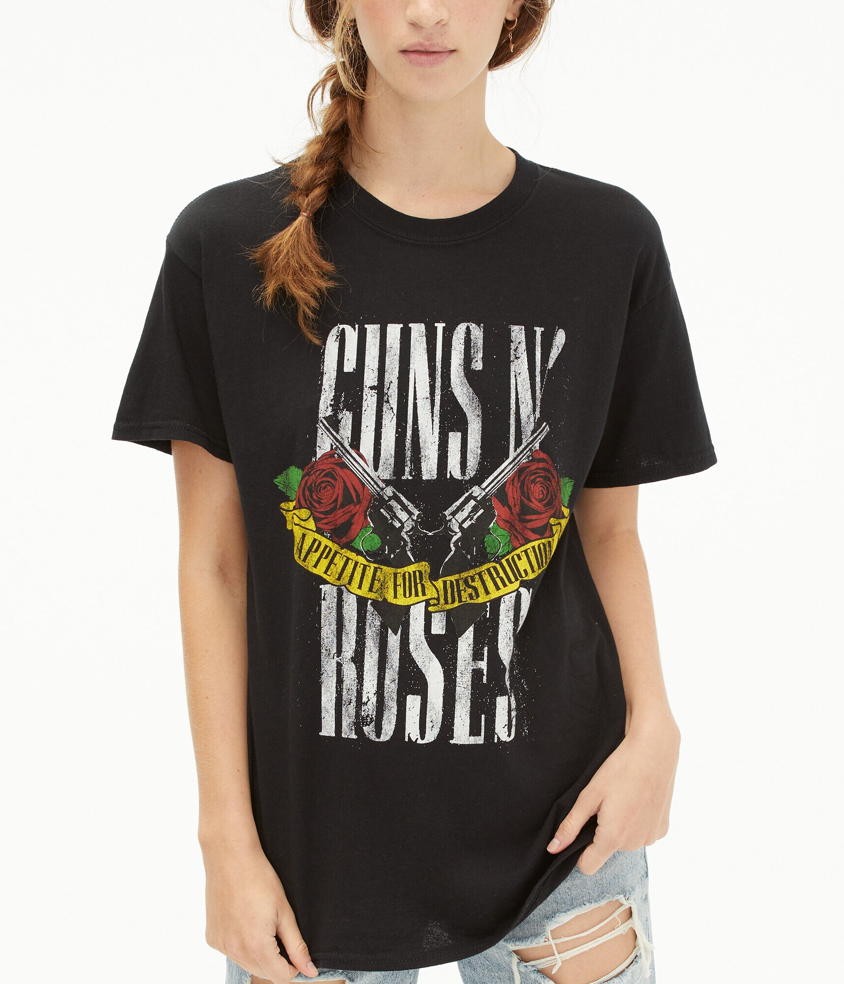 Guns N' Roses Boyfriend Graphic Tee