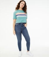 Premium Seriously Stretchy Super High-Rise Slim & Thick Curvy Ankle Jegging