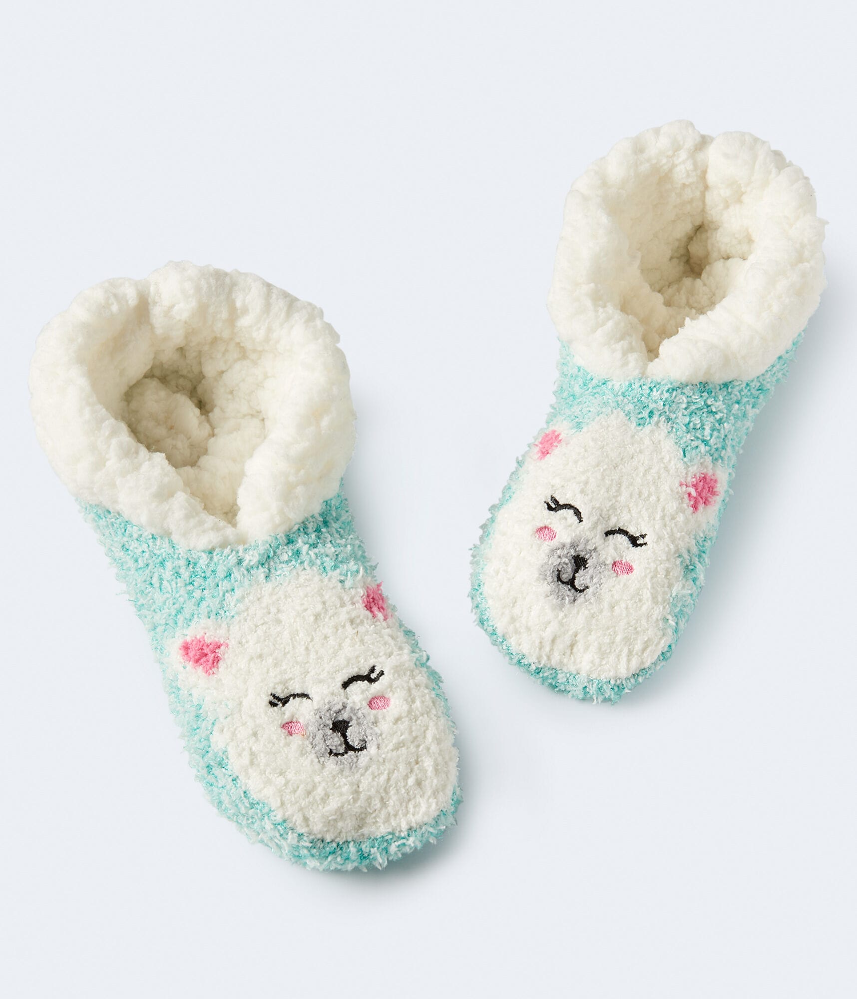 Llama Slipper Socks