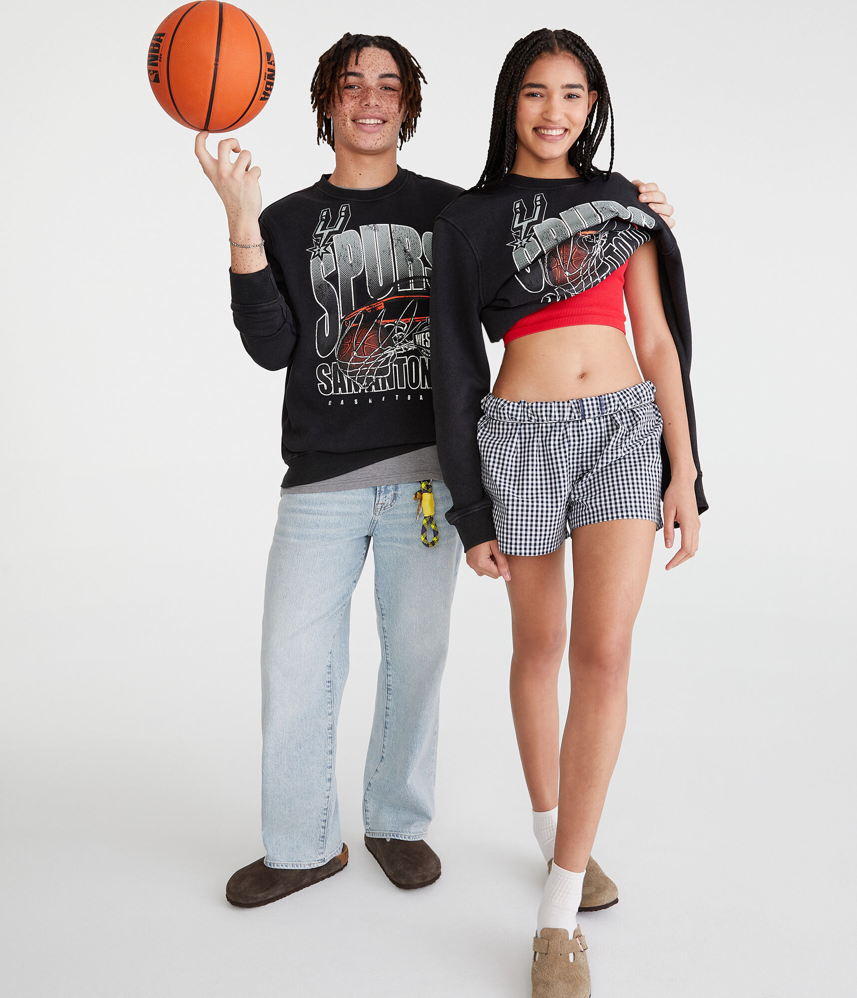 San Antonio Spurs Crew Sweatshirt