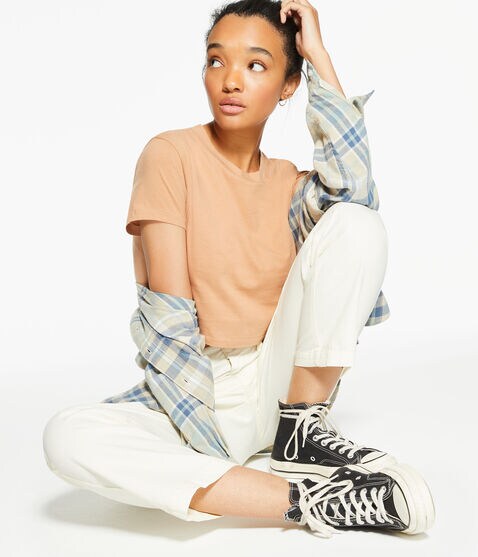 Vintage Cropped Crew Tee Vintage Cropped Crew Tee