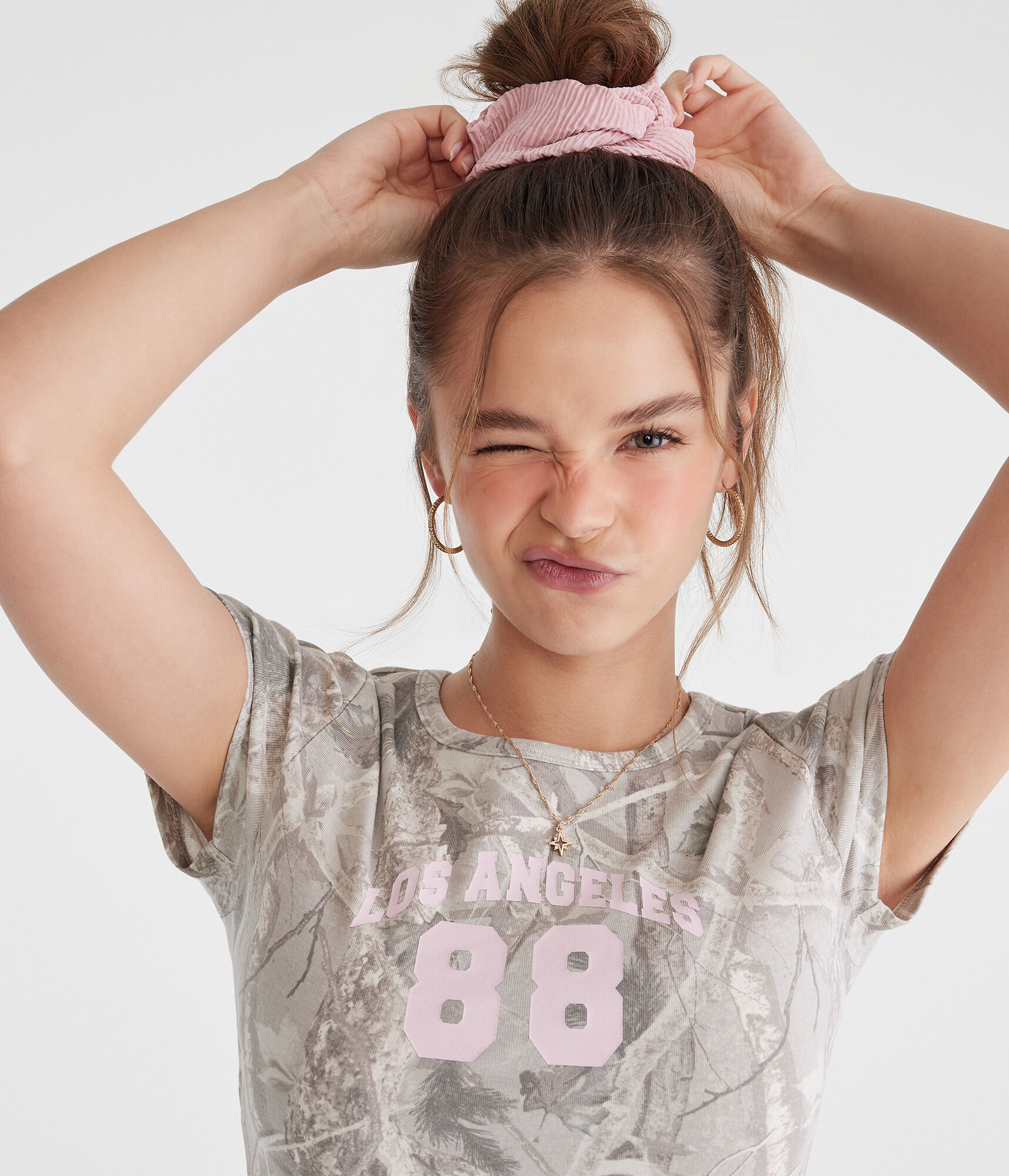 Seriously Soft Los Angeles Camo Graphic Baby Tee