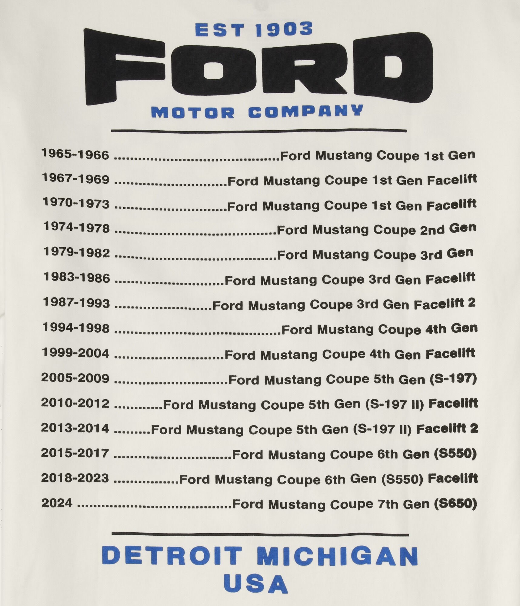 Ford Motor Company Relaxed Graphic Tee