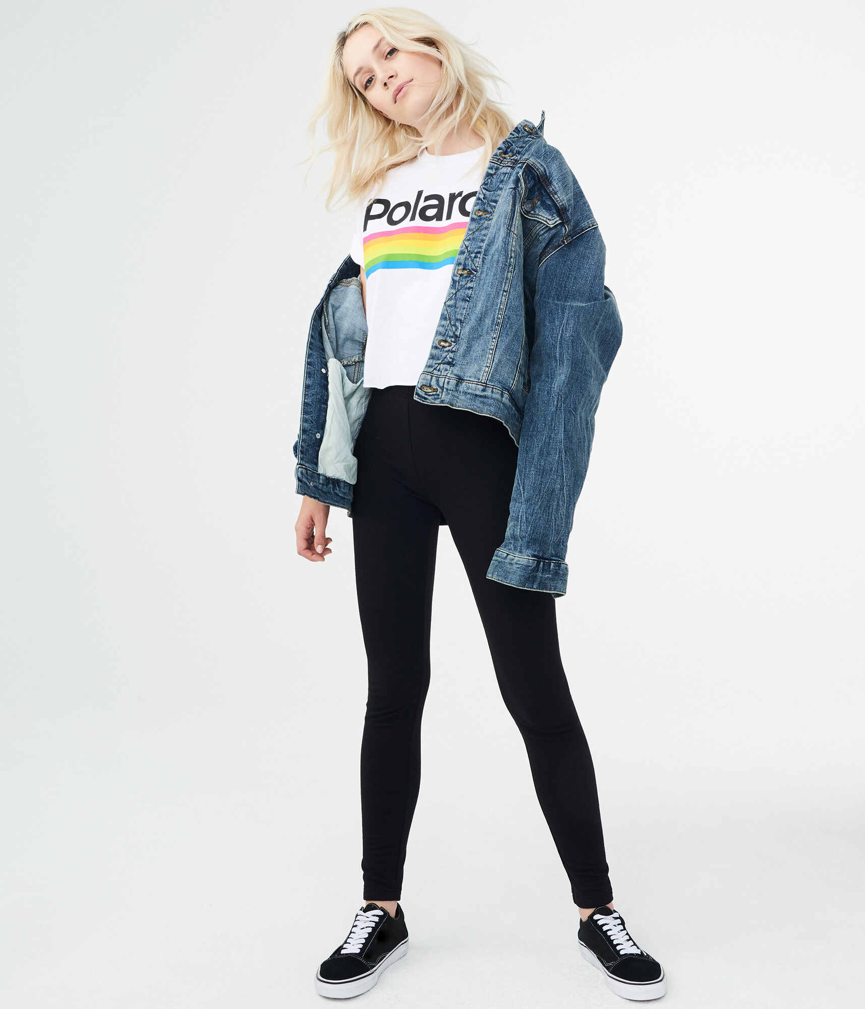 Polaroid Rainbow Graphic Tee