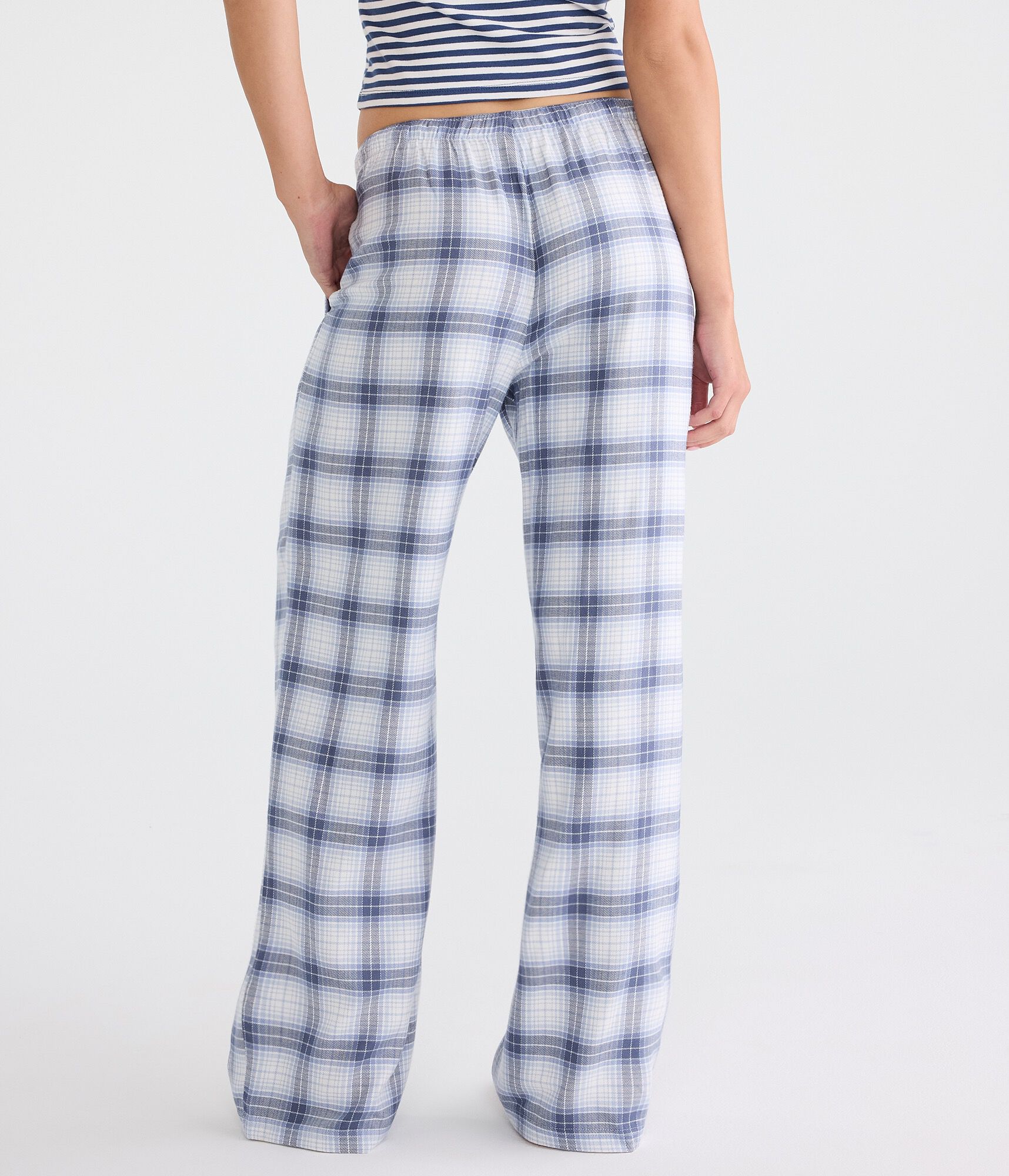 D&eacute;j&agrave; For Aero Plaid Flannel Sleep Pants