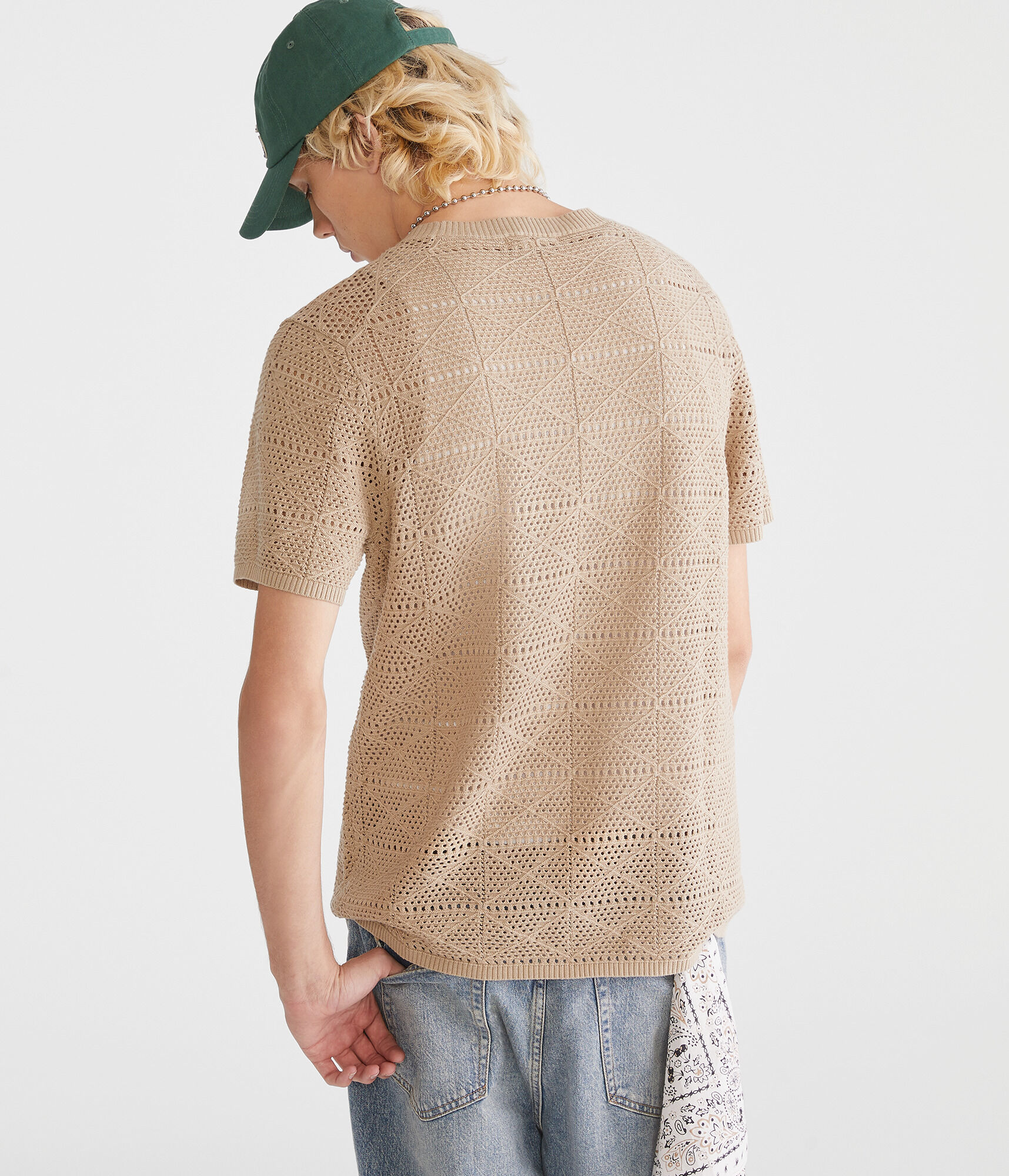 Geometric Sweater Tee