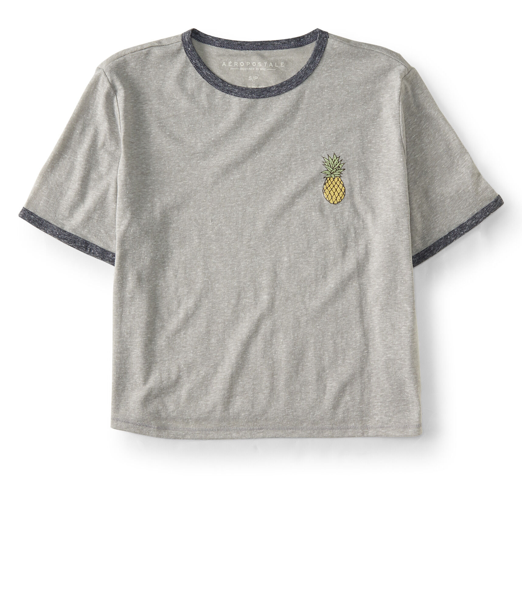 Pineapple Crop Ringer Tee