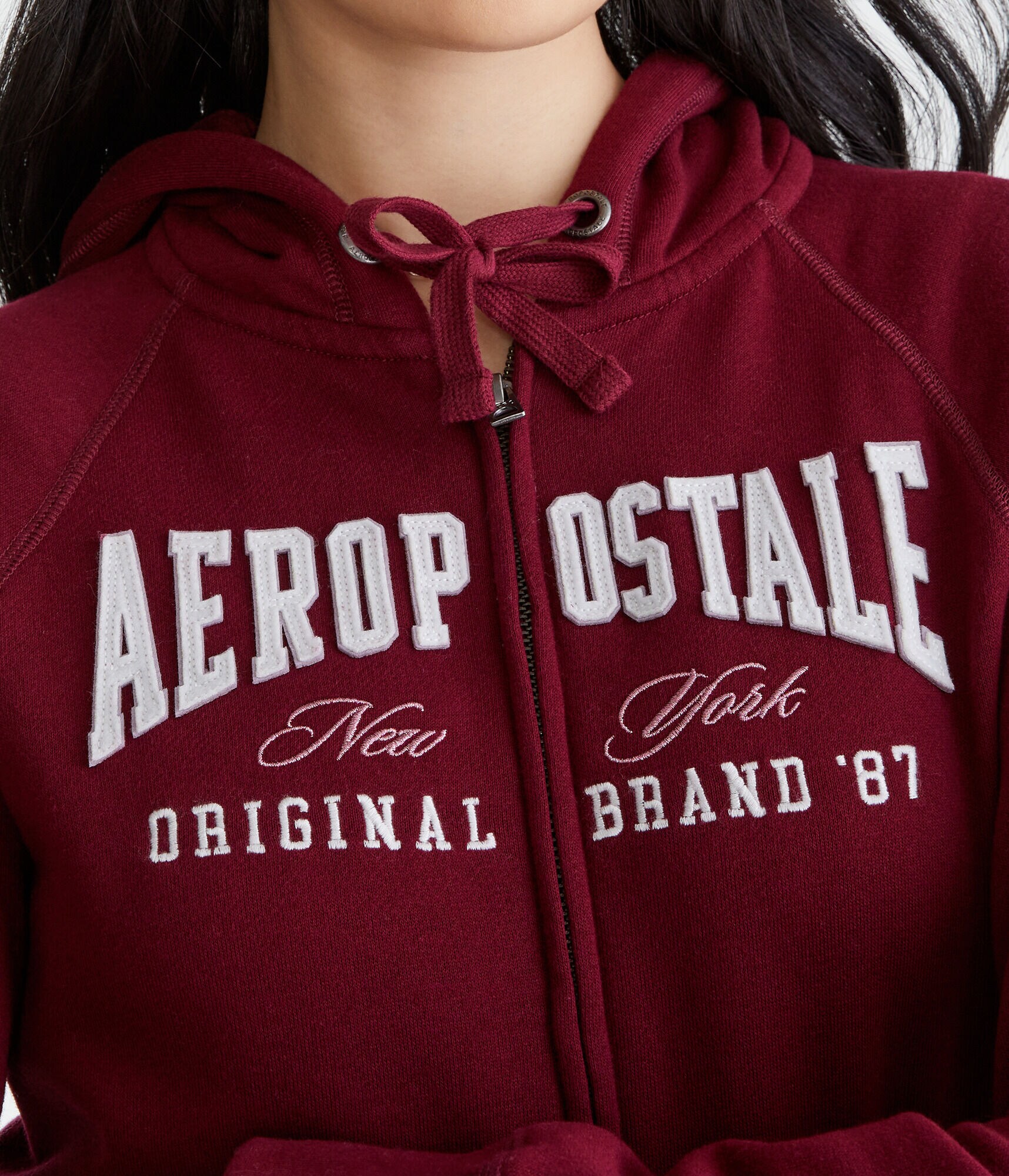Aeropostale Original Brand Full-Zip Hoodie
