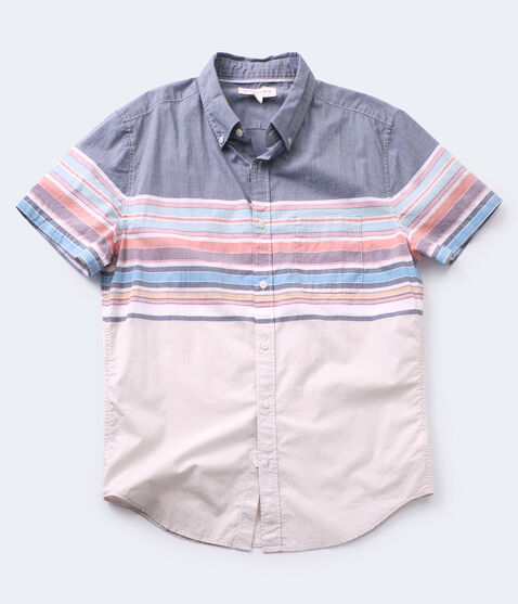 Engineered Stripe Button-Down Shirt Engineered Stripe Button-Down Shirt