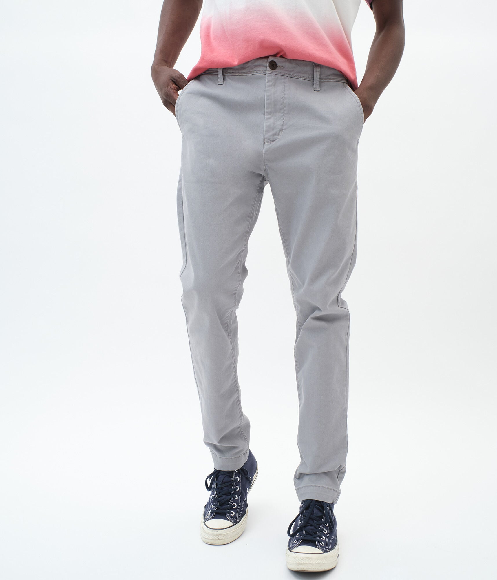 Skinny Color Wash Reflex Chinos