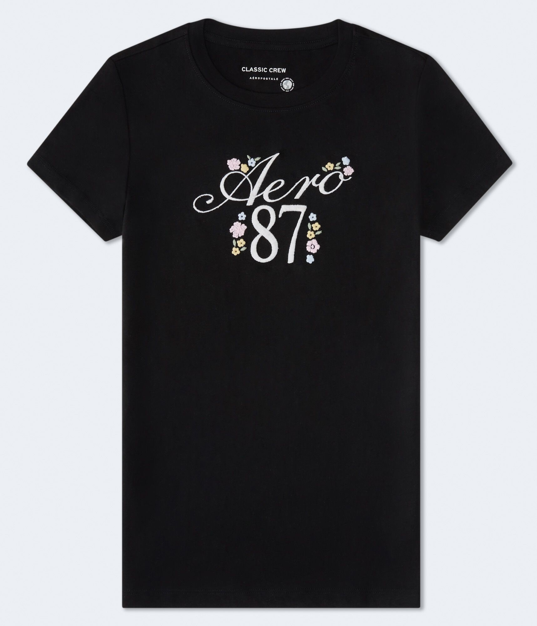 Aero 87 Floral Graphic Tee