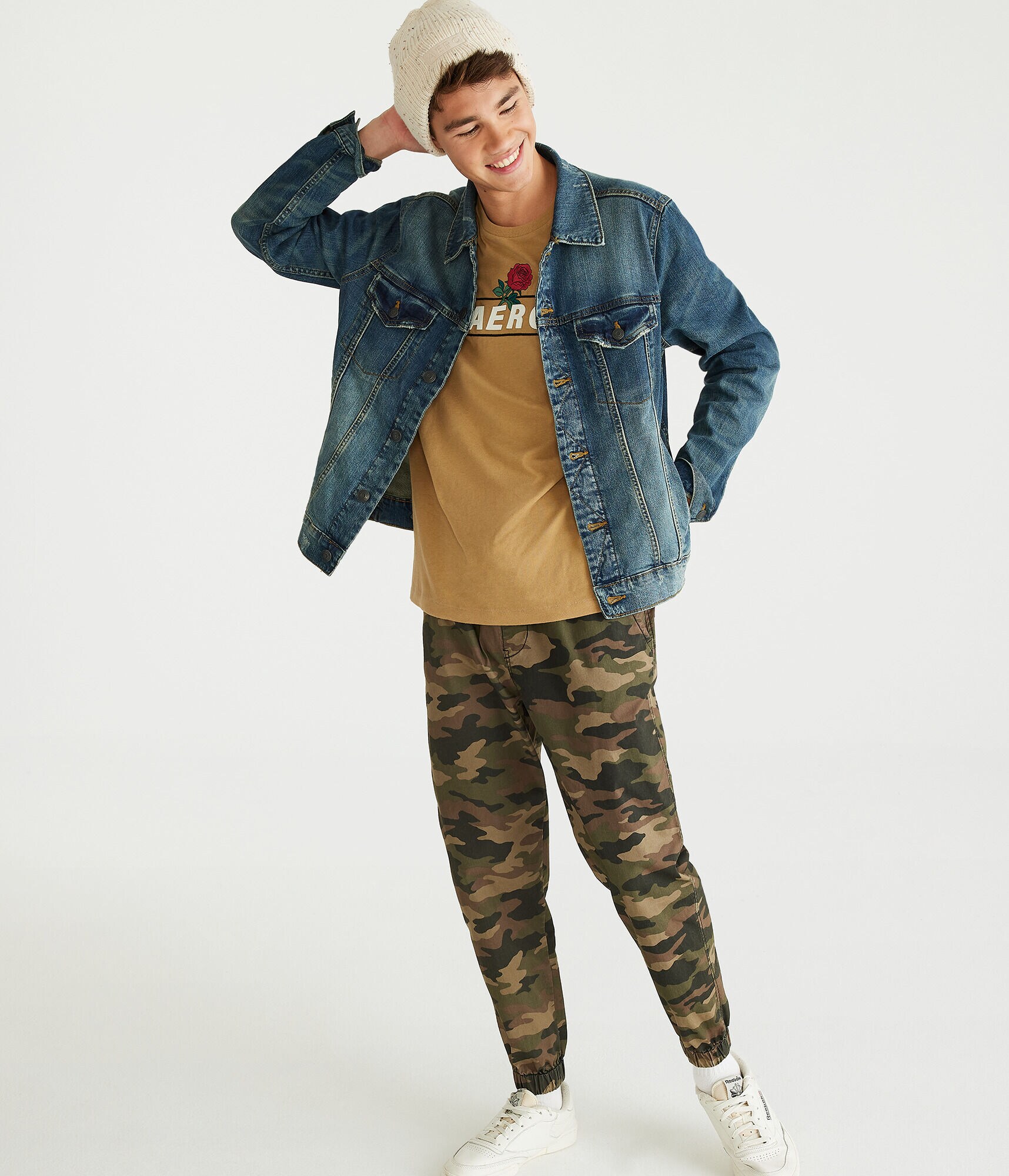 Stretch Denim Trucker Jacket