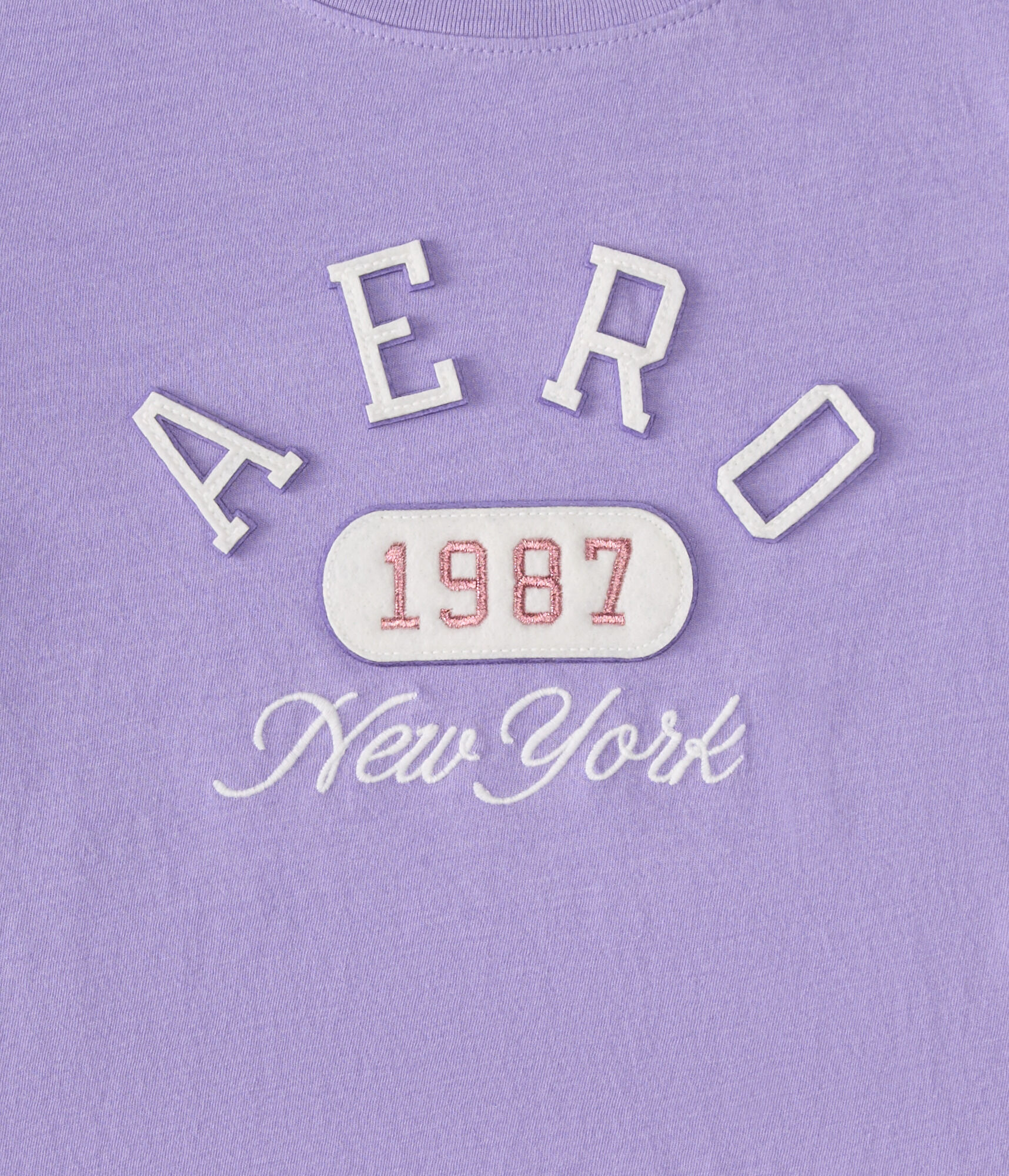 Aero New York Appliqu&eacute; Graphic Tee