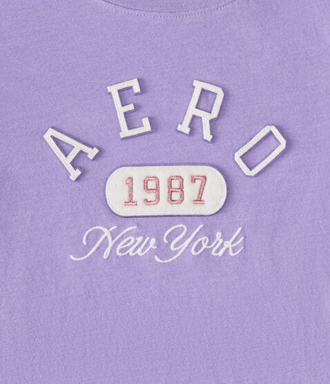 Aero New York Appliqué Graphic Tee Aero New York Appliqué Graphic Tee