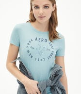 Aero Circle Floral Graphic Tee