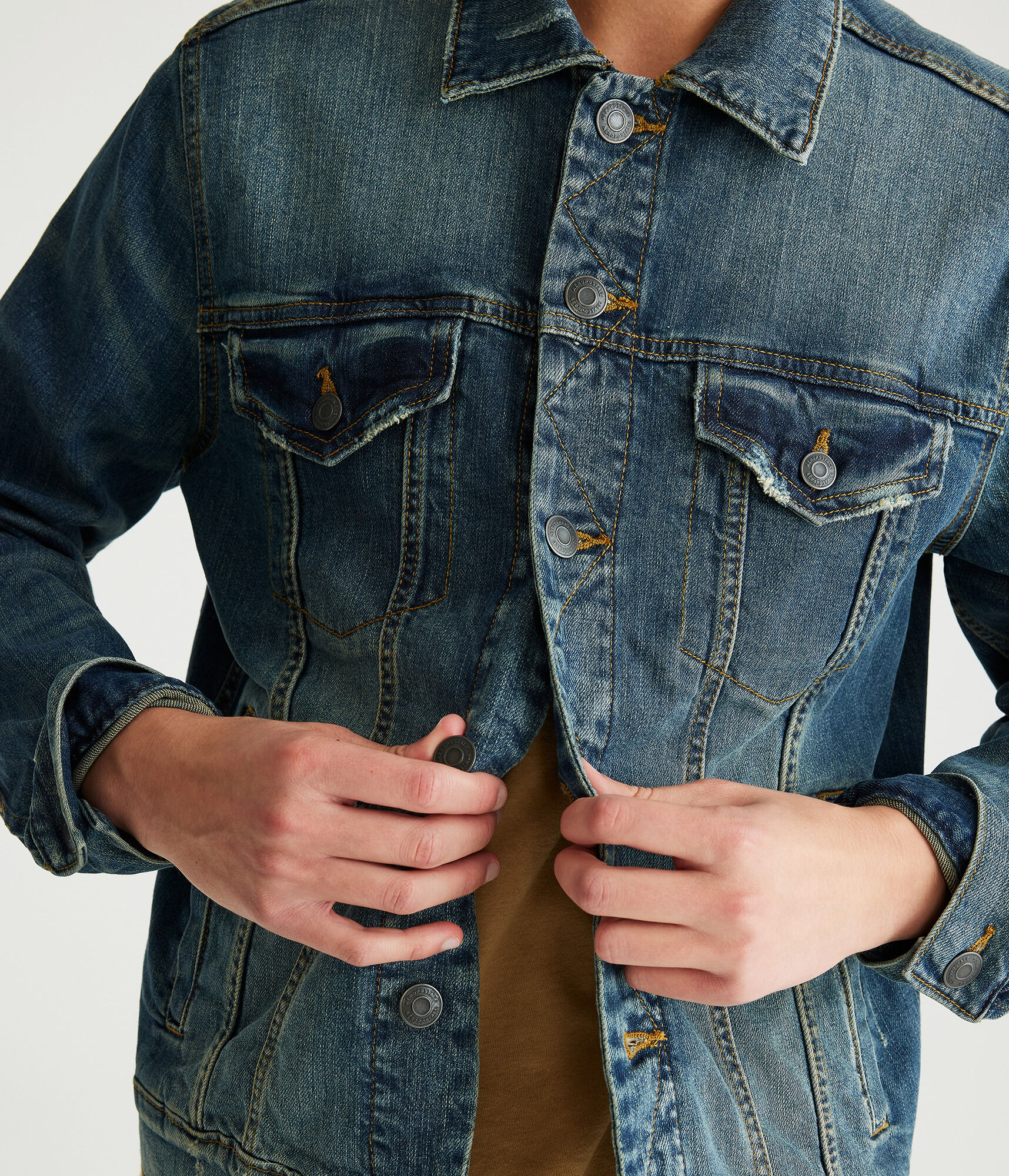 denim jacket aeropostale