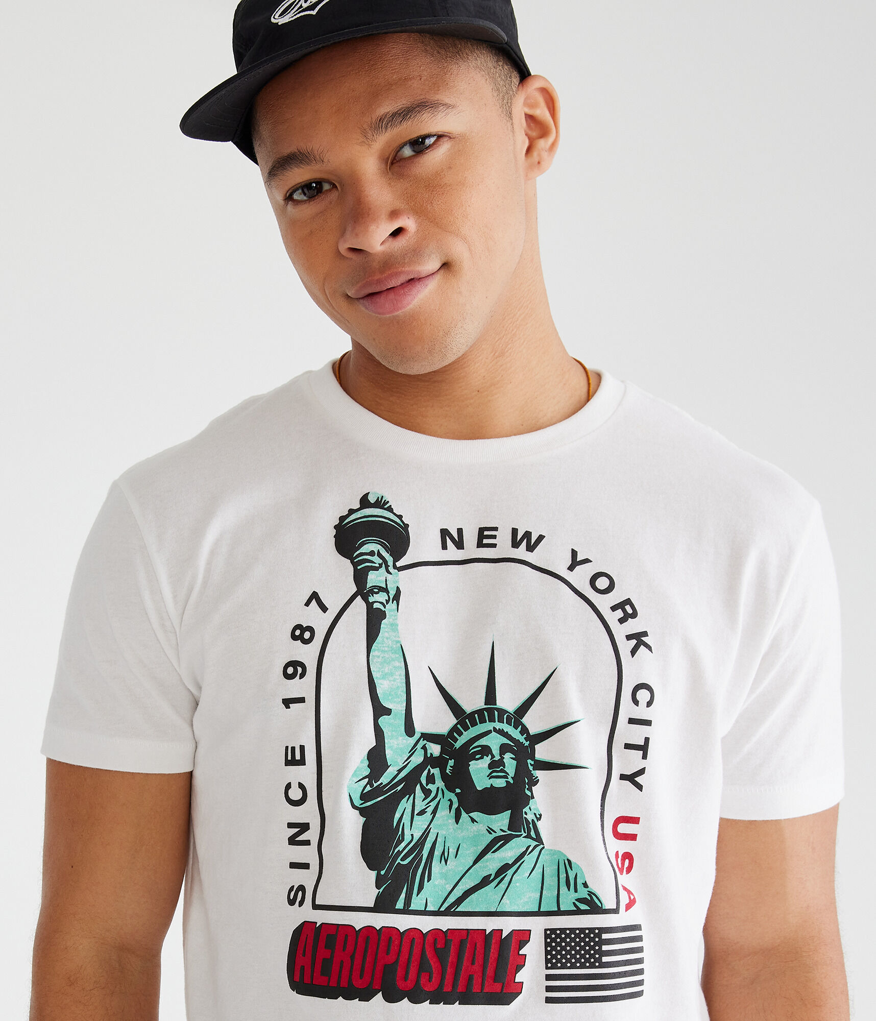 Statue Of Liberty Americana Graphic Tee