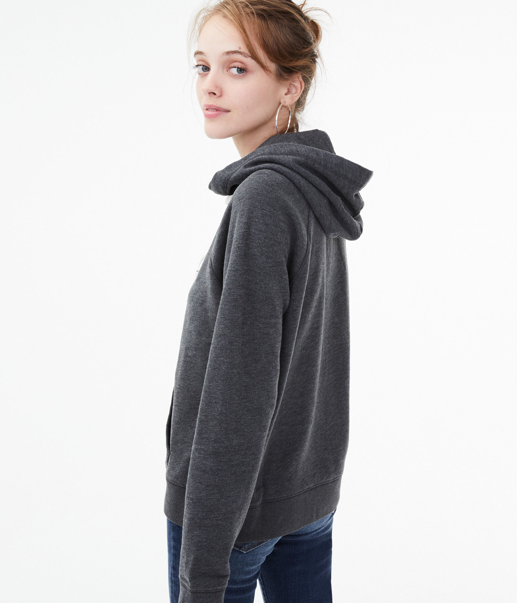 Aero Script Crest Full-Zip Hoodie