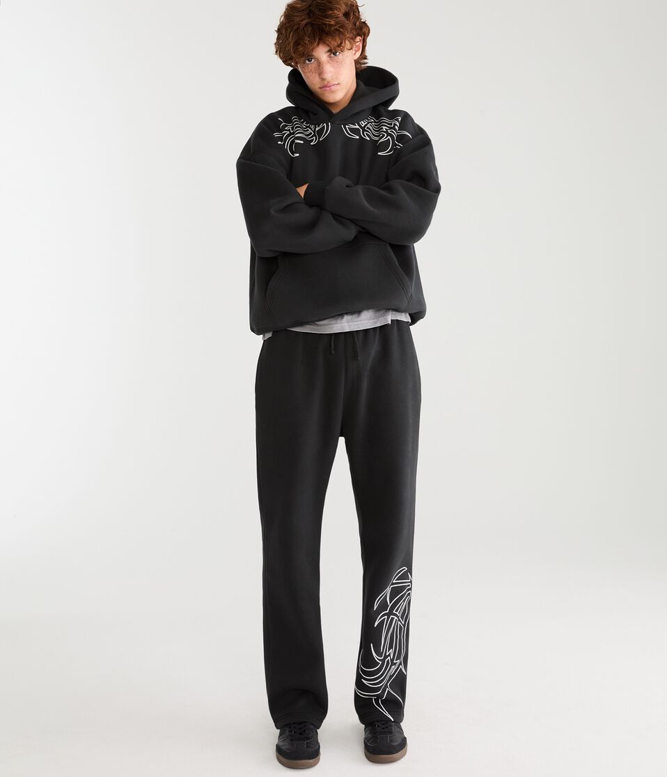 Cloud Soft Barbed Wire Straight Leg Sweatpants