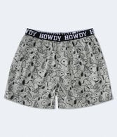 Peanuts® | Aéropostale Western Snoopy Best Friends 4" Woven Boxers